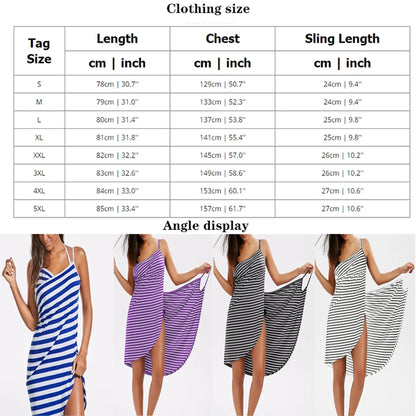 Backless 2-in-1 towel dress by LusheraBaths featuring a stylish, lightweight design perfect for beach or poolside wear.